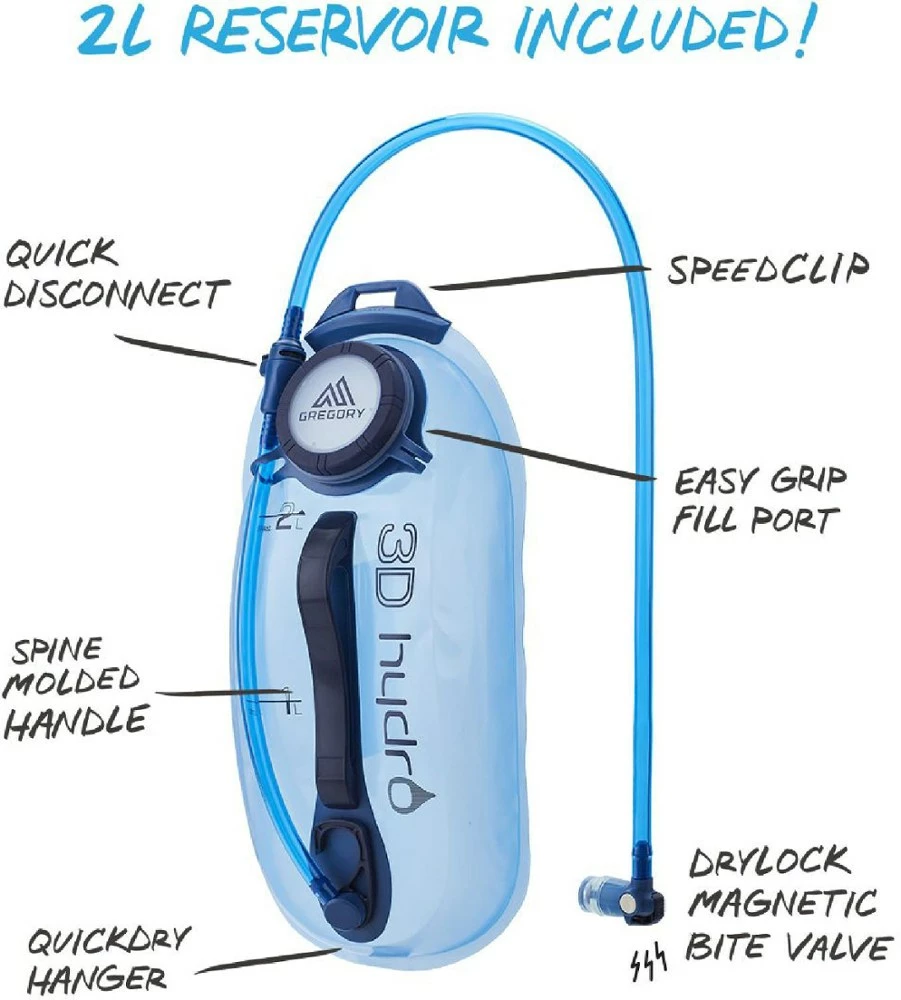 Gregory Inertia 18 H2O Hydration Pack - Men's - Image 4