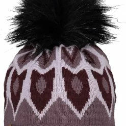 Obermeyer Fair Isle Fax Fur Pom Beanie - Women's