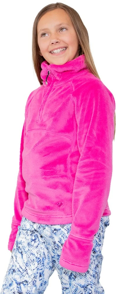 Obermeyer Furry Fleece Top - Girls' - Image 6