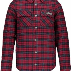 Obermeyer Avery Flannel Insulated Shirt Jacket - Mey Plaid - Kids'